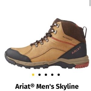 Ariat Men's Skyline Waterproof Tan Brown Hiking Boots